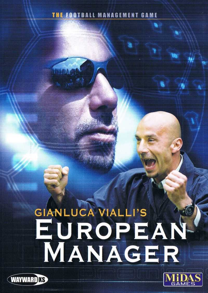 Gianluca Vialli's European Manager cover