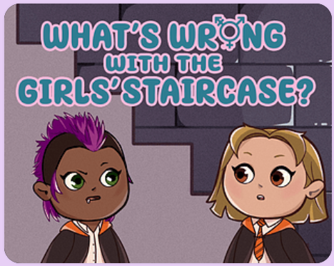 What's Wong With the Girls' Staircase cover