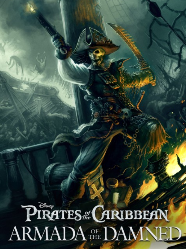Pirates of the Caribbean: Armada of the Damned cover