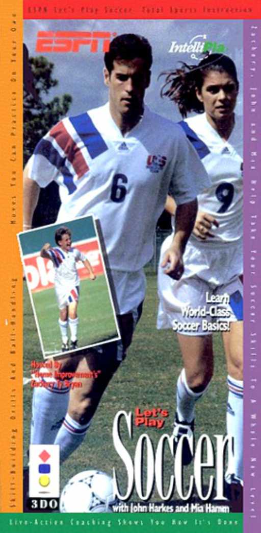 ESPN Let's Play Soccer cover