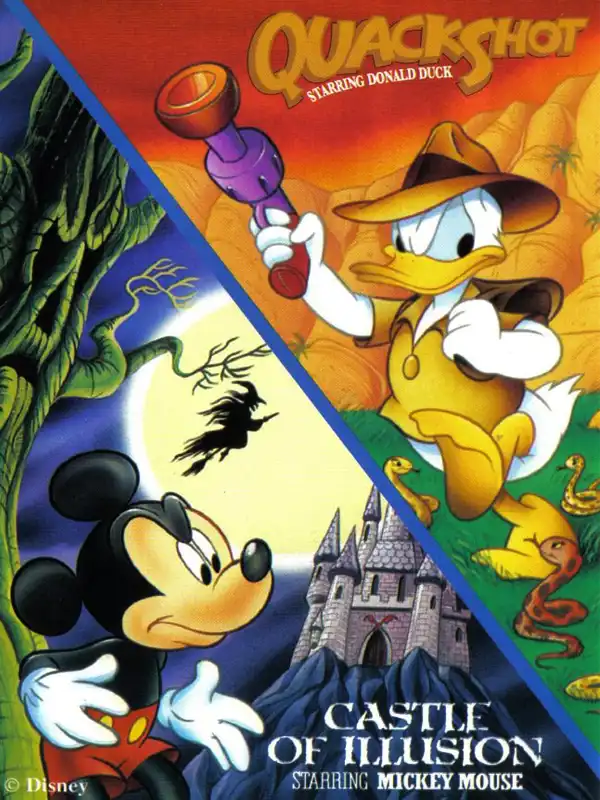 The Disney Collection: Quackshot Starring Donald Duck & Castle of Illusion Starring Mickey Mouse cover