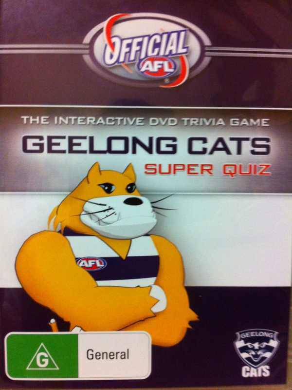 Official AFL: The Interactive DVD Trivia Game - Geelong Super Quiz cover