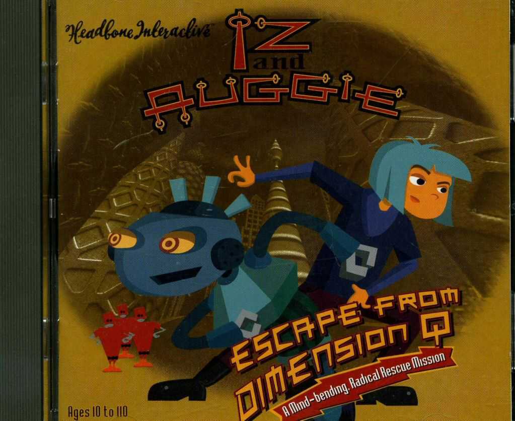 Iz and Auggie: Escape from Dimension Q cover