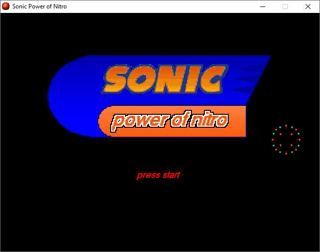 Sonic Power of Nitro cover
