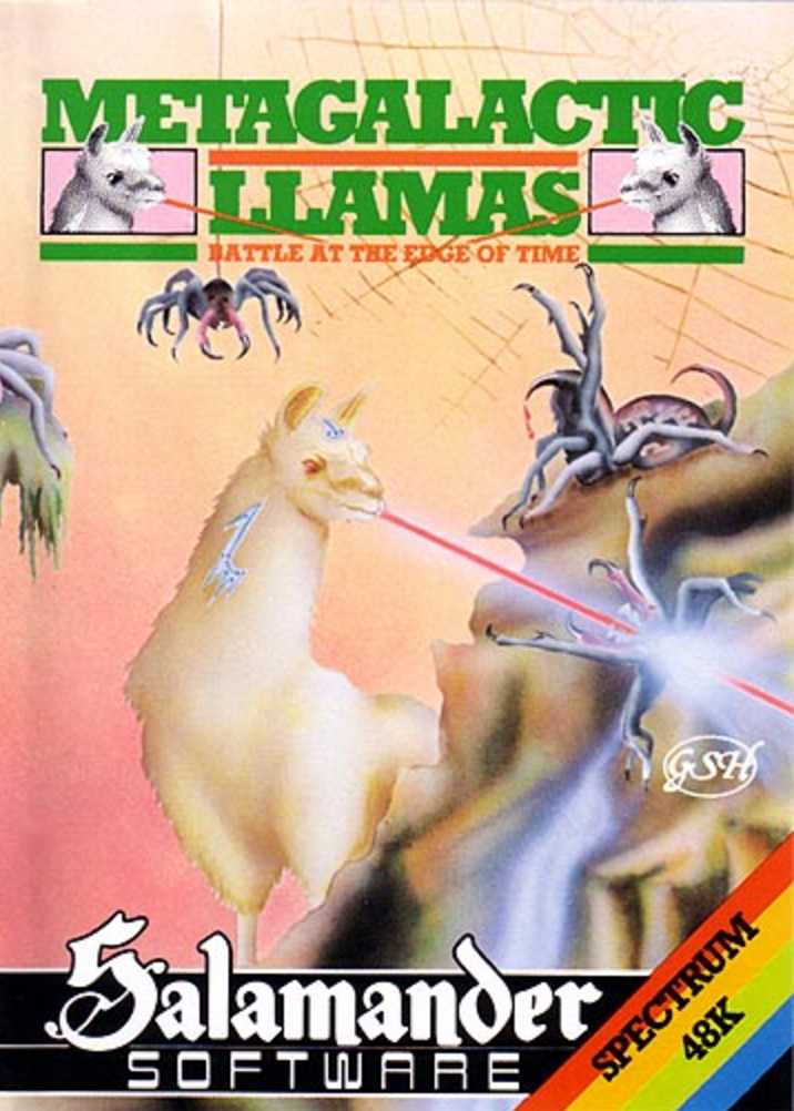 Metagalactic Llamas Battle at the Edge of Time cover