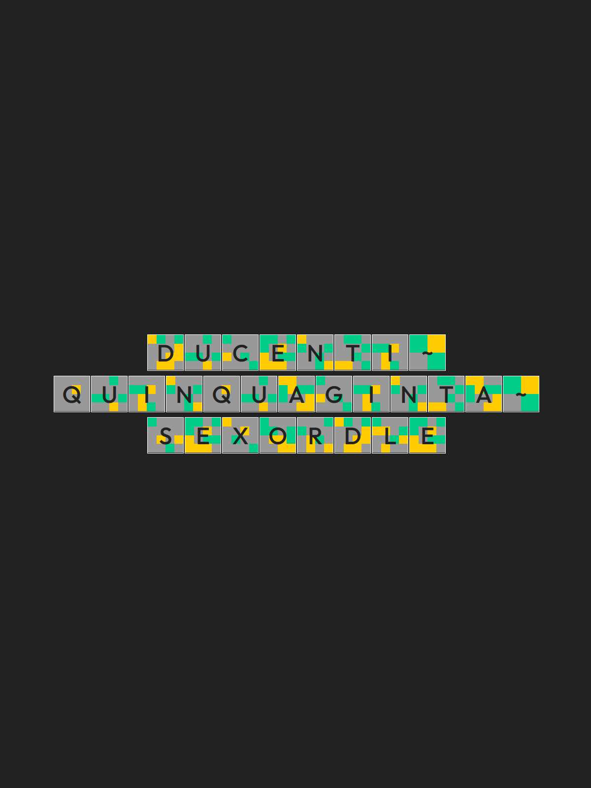 Ducenti-Quinquaginta-Sexordle cover