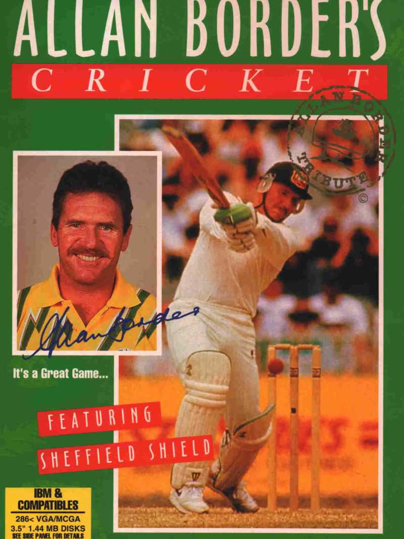 Allan Border's Cricket cover