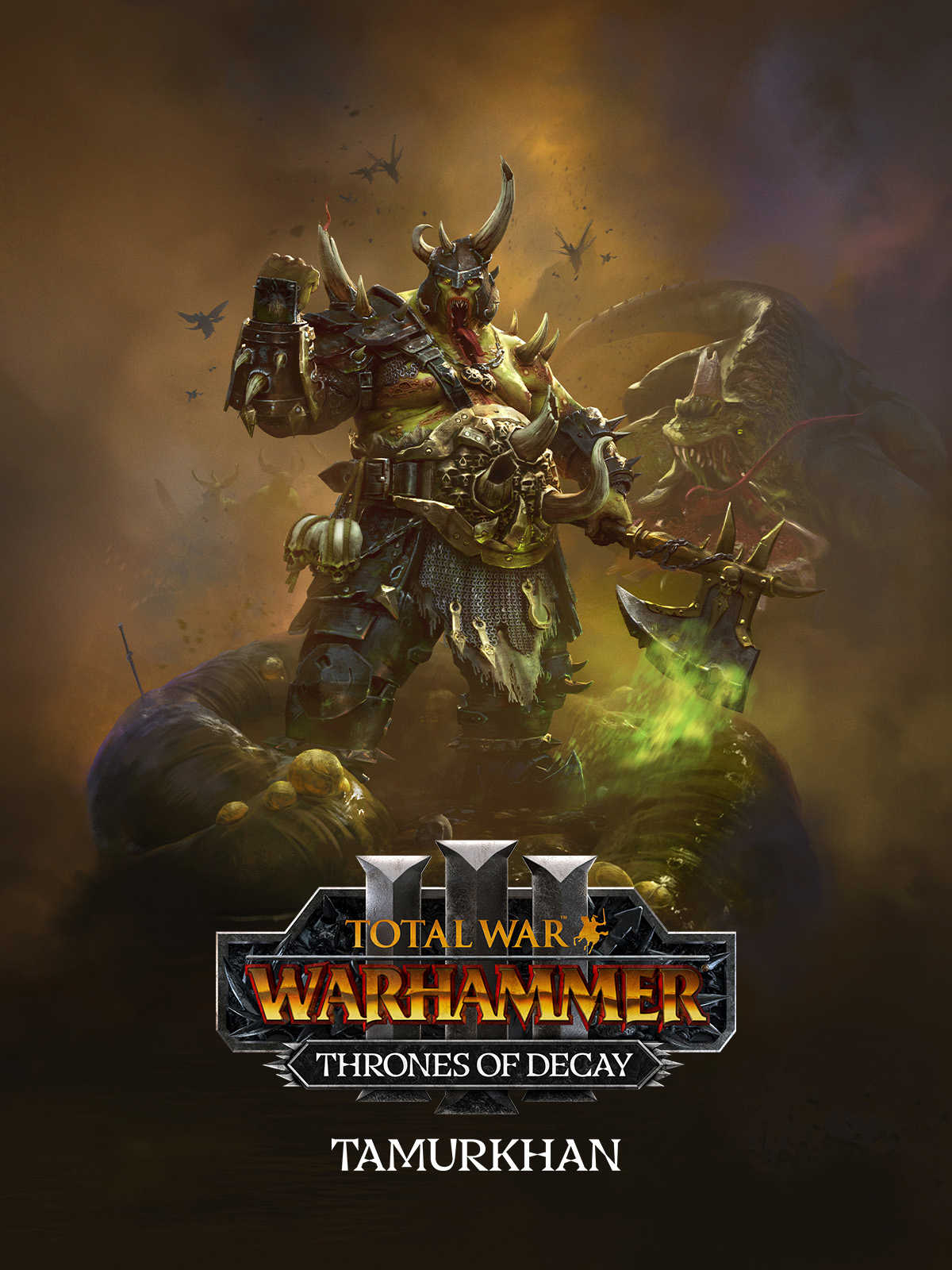 Total War: Warhammer III - Thrones of Decay: Tamurkhan cover