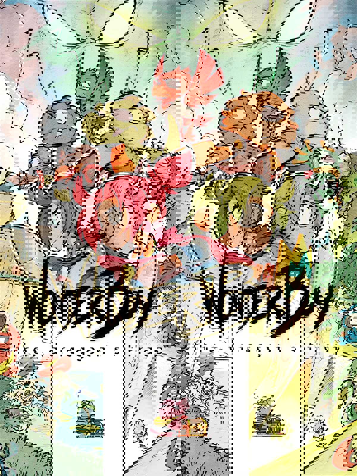 Wonder Boy: The Dragon's Trap cover