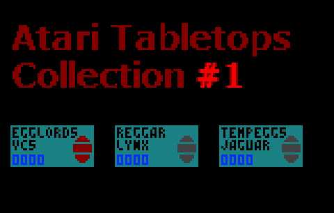 Atari Tabletops Collection #1 cover