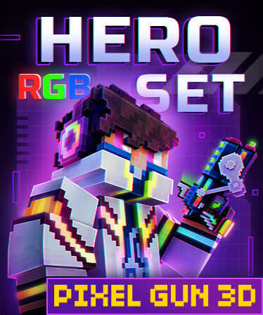 Pixel Gun 3D: RGB Hero Set cover