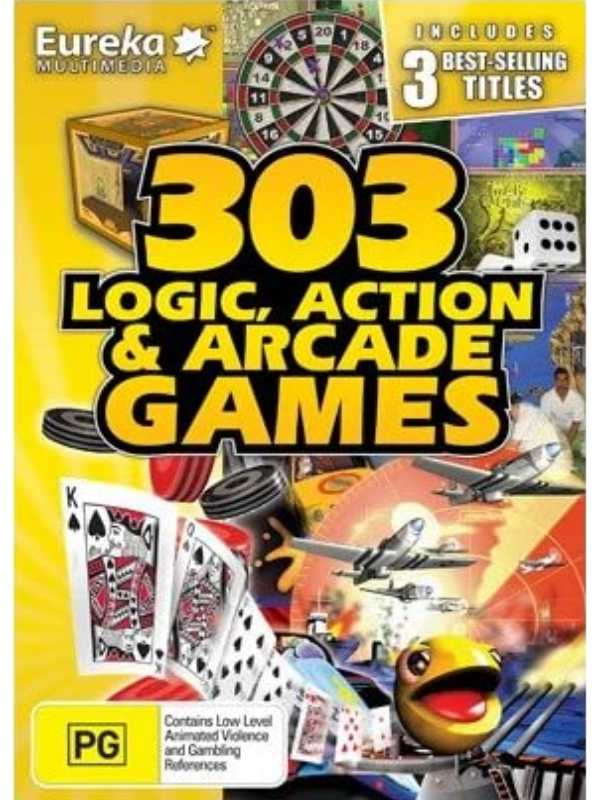 303 Logic, Action & Arcade Games cover