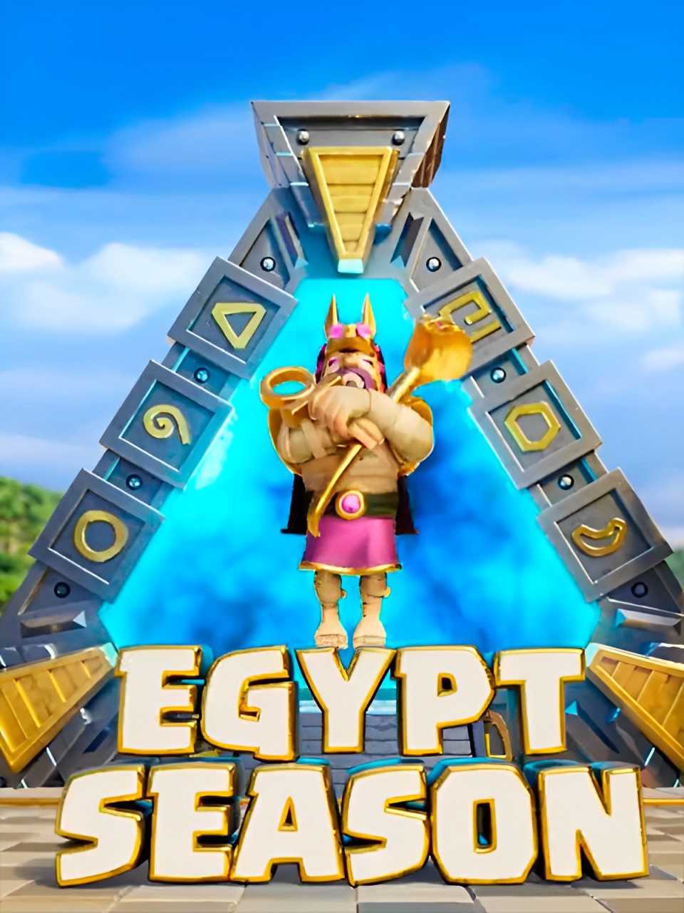 Clash of Clans: Egypt Season cover