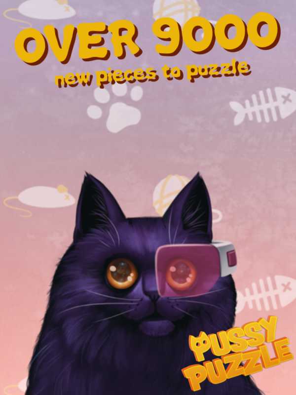 Pussy Puzzle: Over 9000 cover