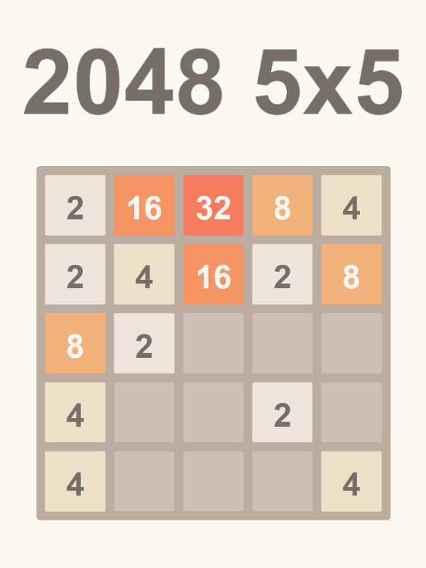 2048 5x5 cover