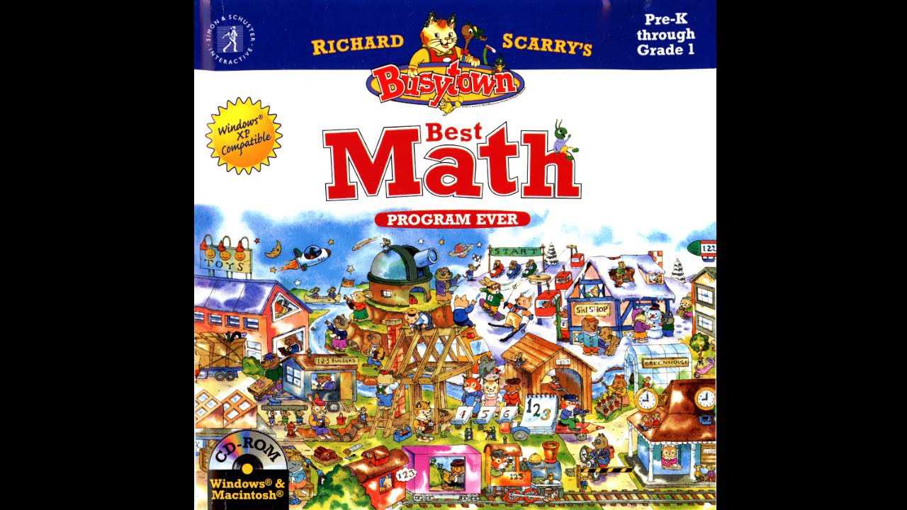 Richard Scarry’s Busytown: Best Math Ever cover