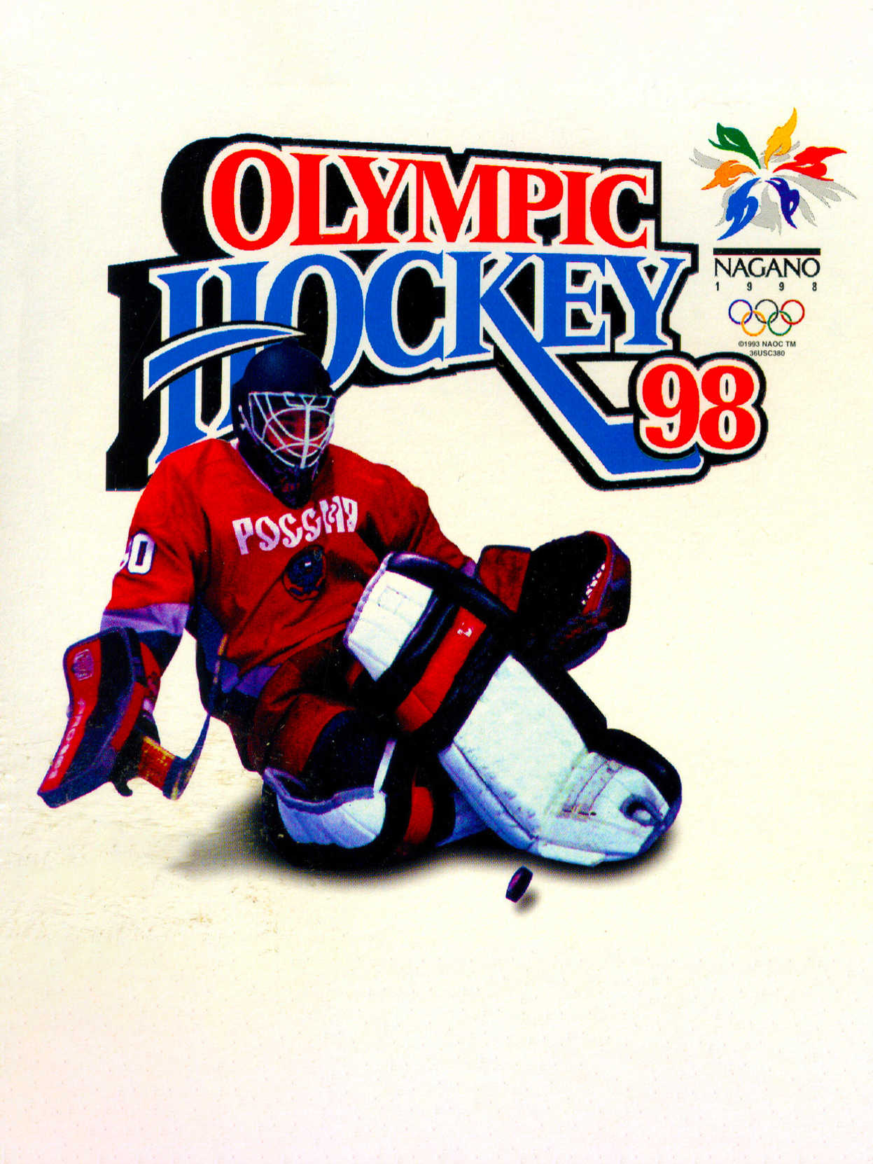 Olympic Hockey 98 cover