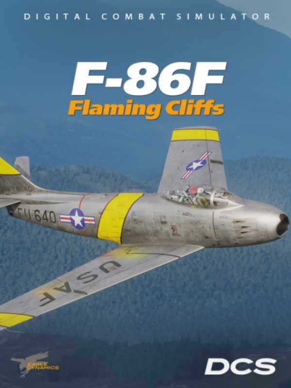 DCS World: F-86F Flaming Cliffs cover