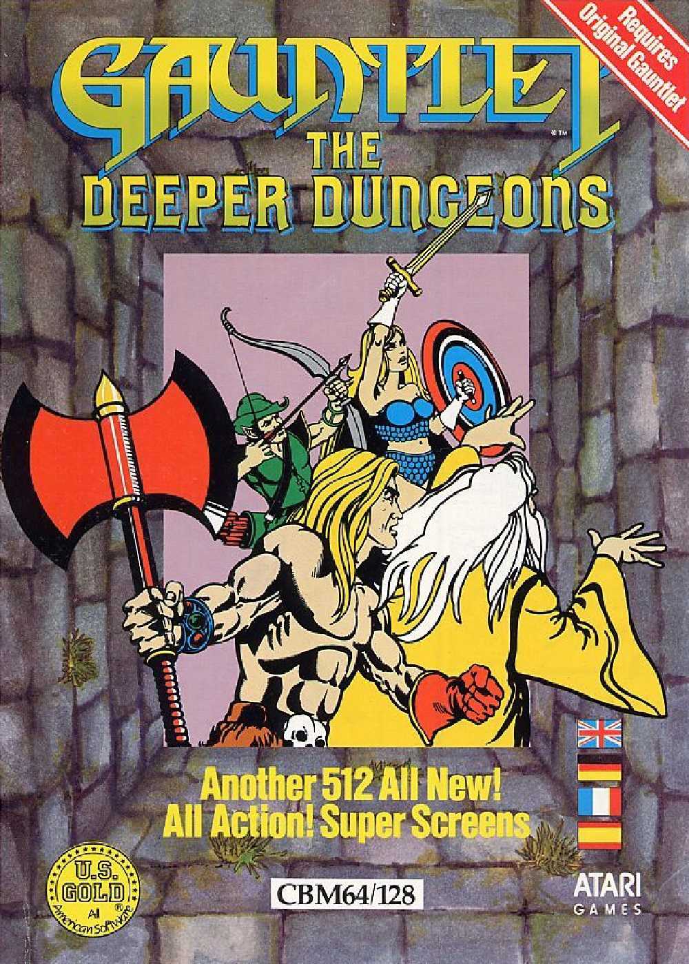 Gauntlet: The Deeper Dungeons cover