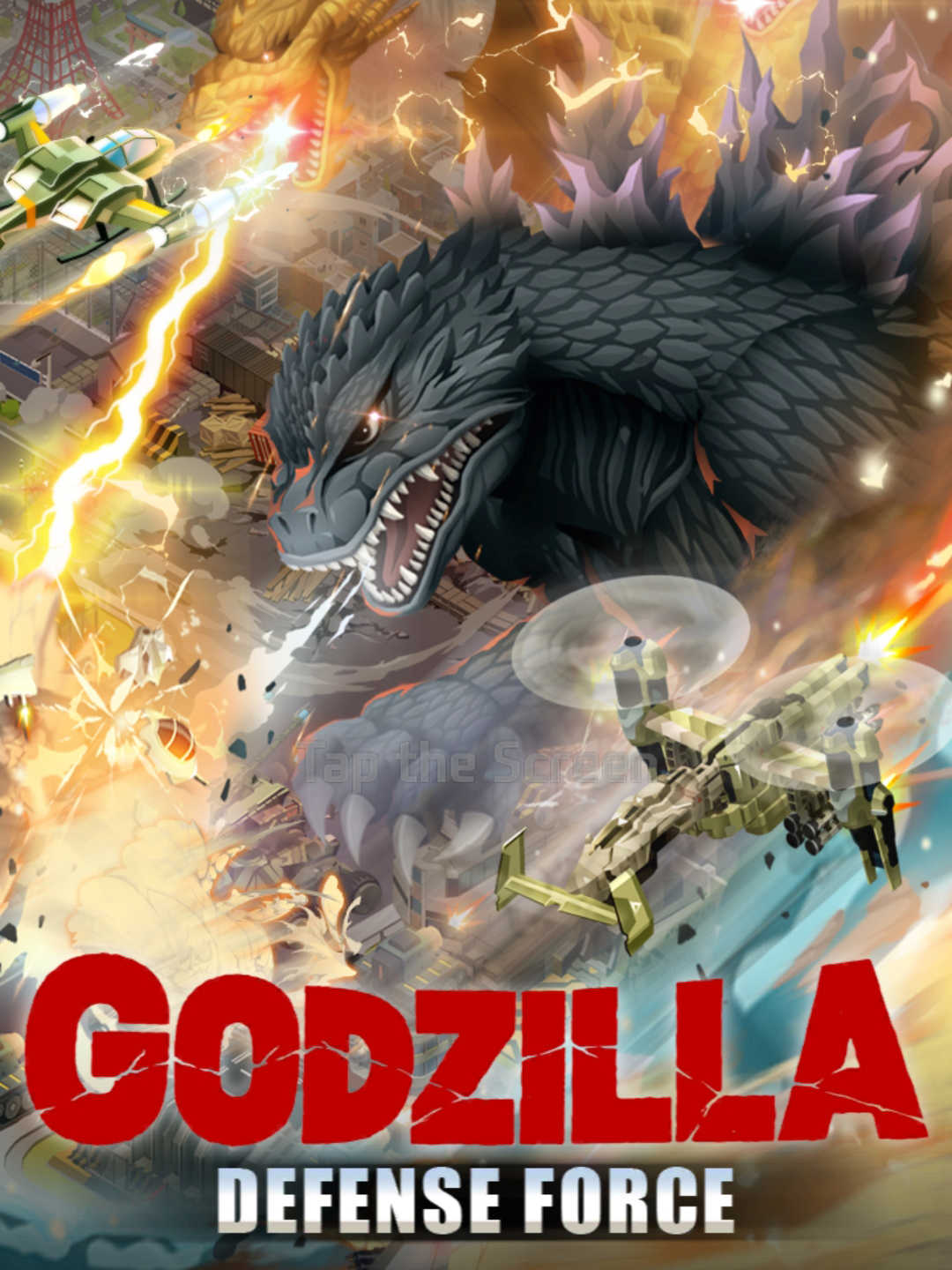 Godzilla Defense Force cover