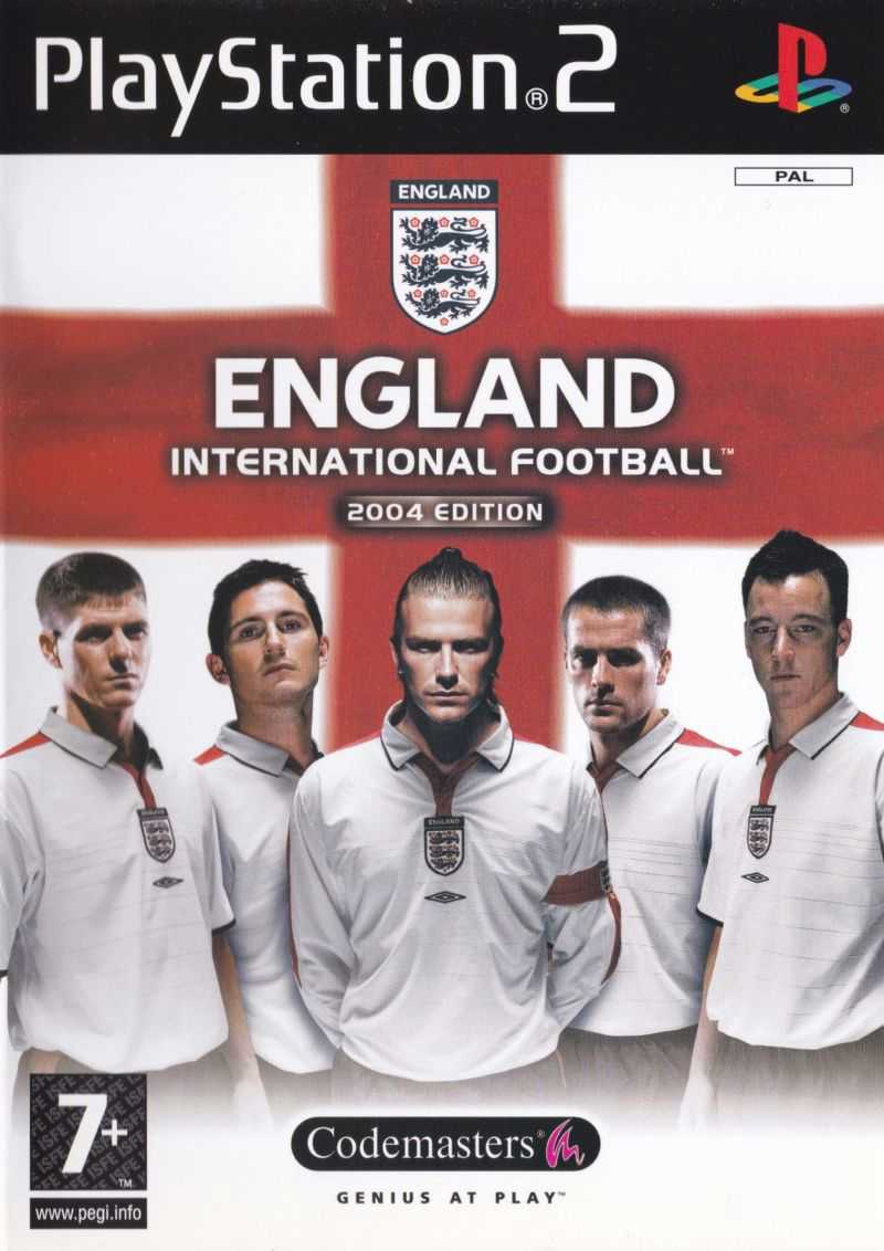 England International Football cover