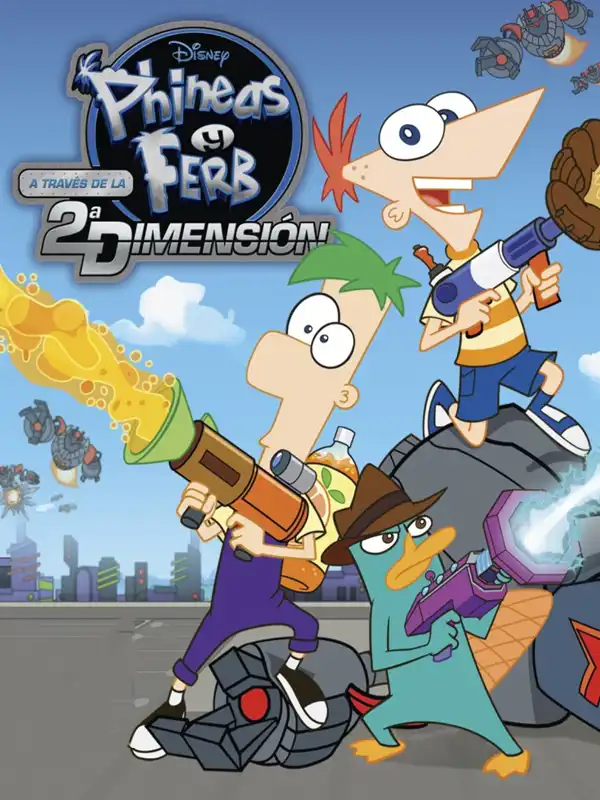 Phineas and Ferb: Across the Second Dimension cover