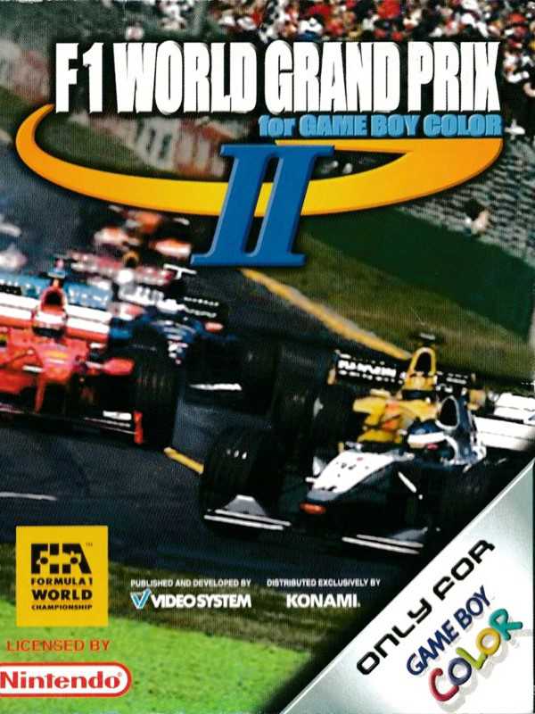F-1 World Grand Prix II for Game Boy Color cover