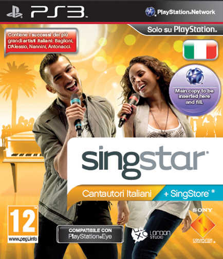 SingStar: Cantautori Italiani cover