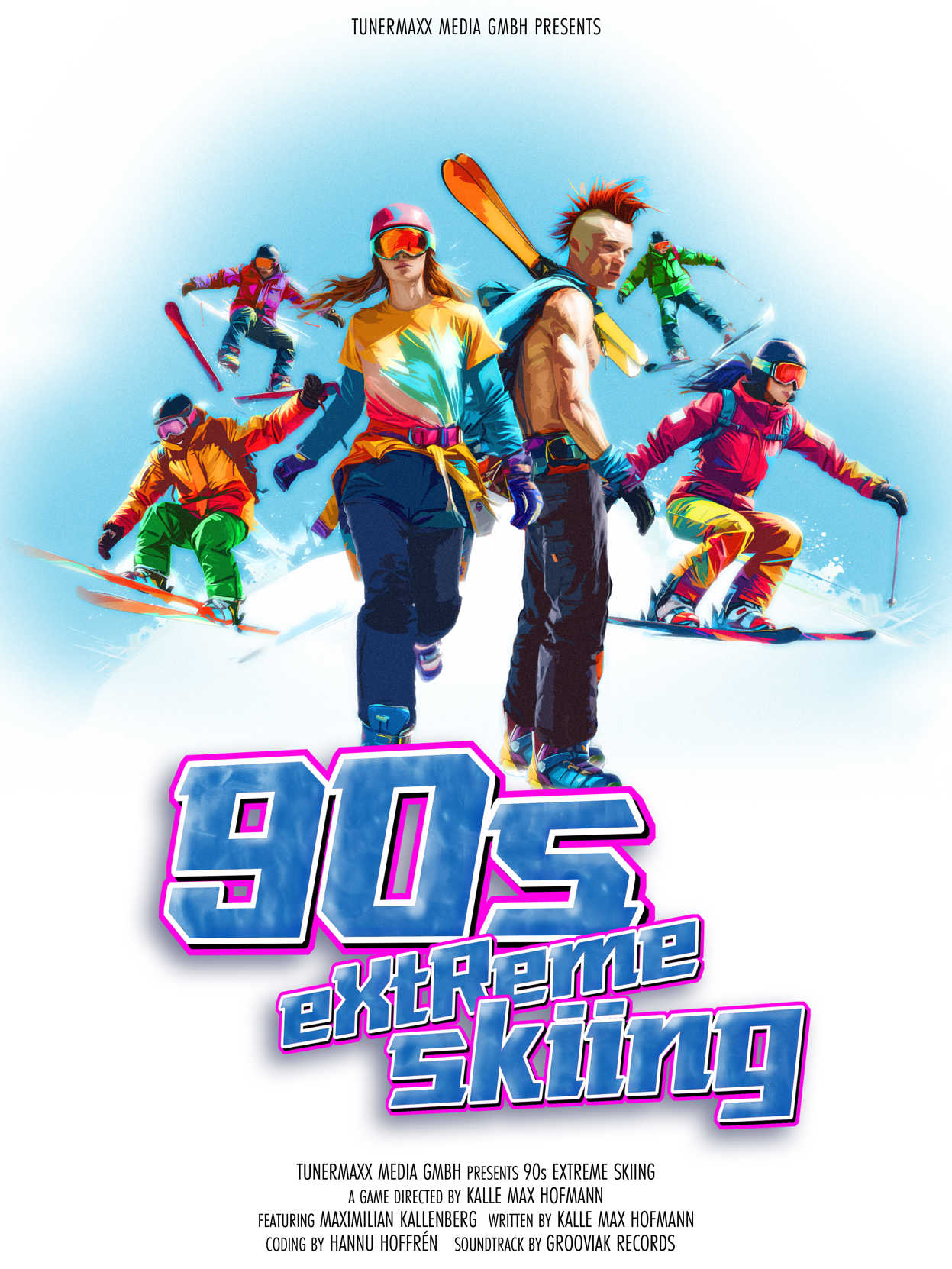 90s Extreme Skiing cover