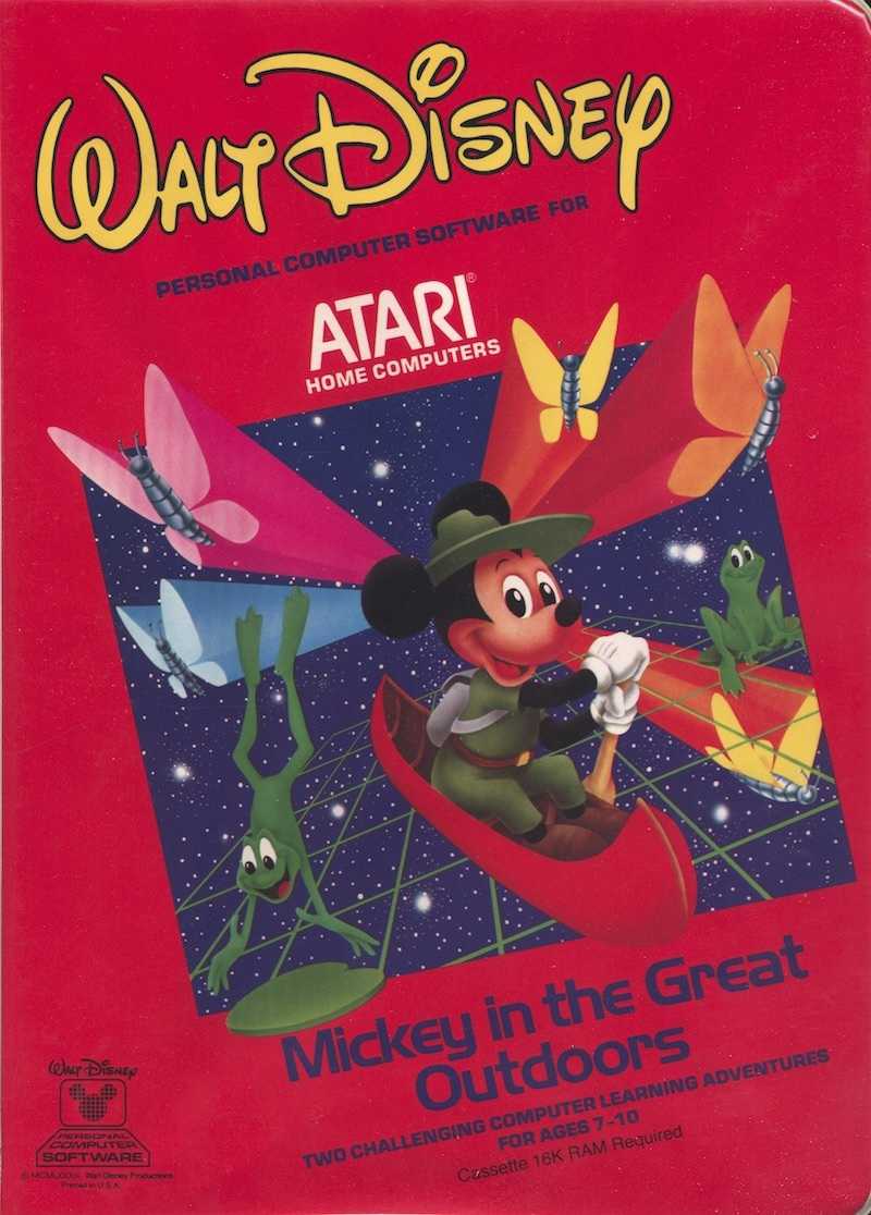 Mickey in the Great Outdoors cover
