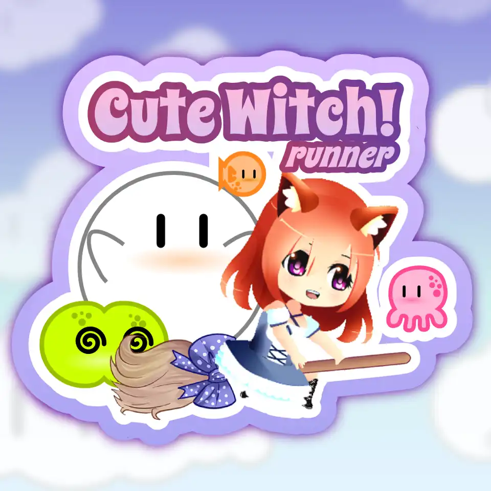 Cute Witch! Runner cover