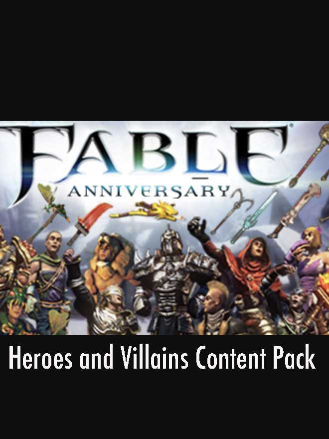 Fable Anniversary: Heroes and Villains Content Pack cover