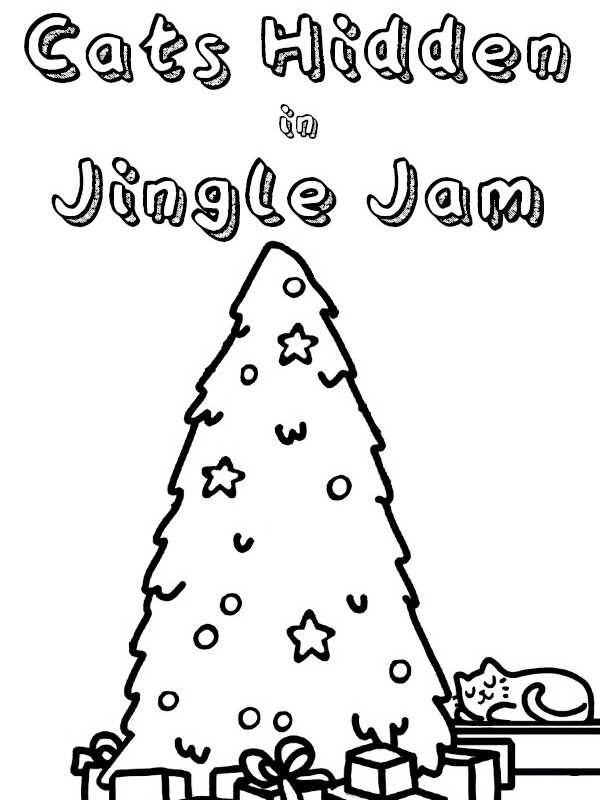Cats Hidden in Jingle Jam cover