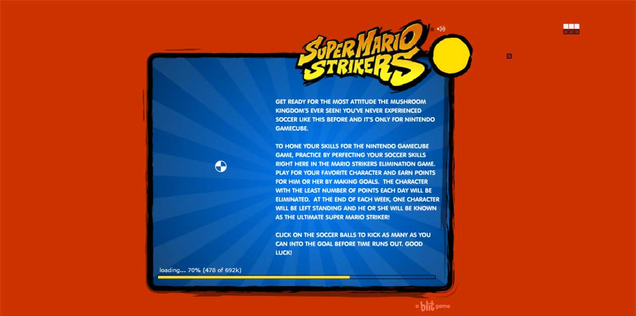 Super Mario Strikers cover