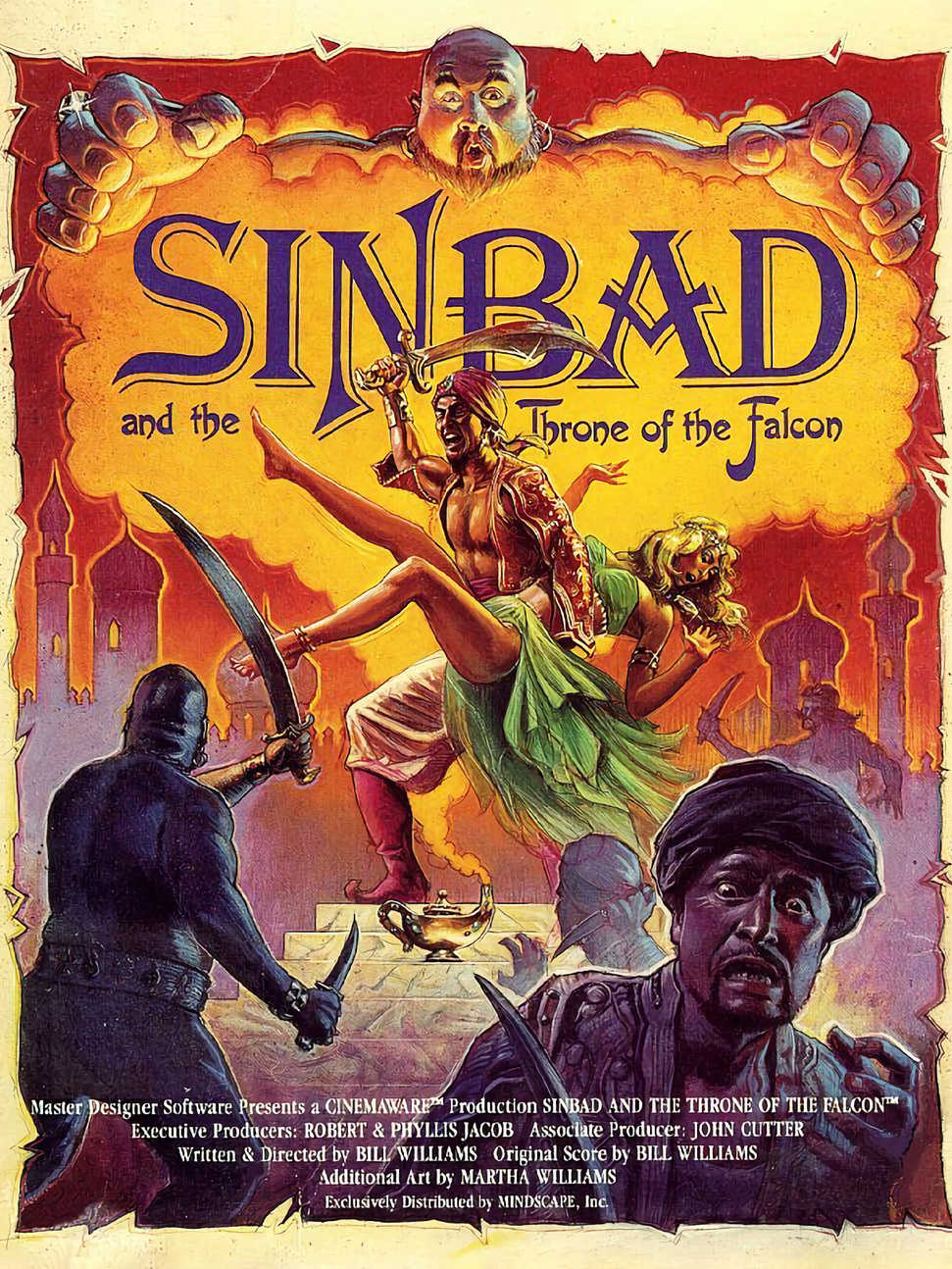Sinbad and the Throne of the Falcon cover