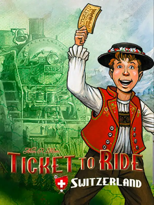 Ticket to Ride: Switzerland cover
