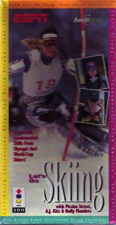 ESPN Let's Go Skiing cover
