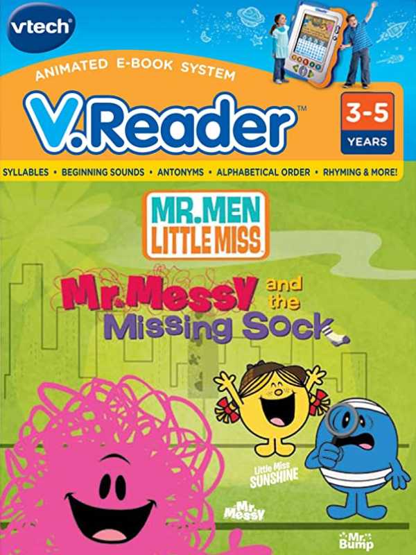 Mr. Men & Little Miss: Mr. Messy and the Missing Sock cover
