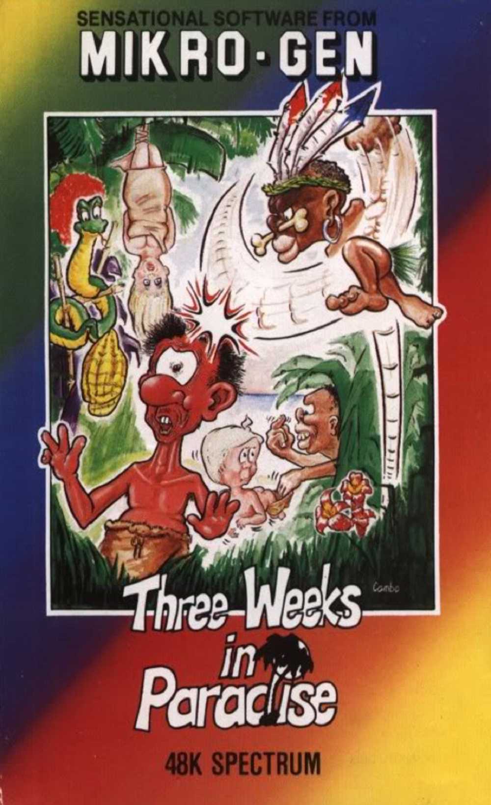 Three Weeks in Paradise cover