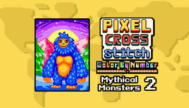 Pixel Cross Stitch: Mythical Monsters Pack 2 cover