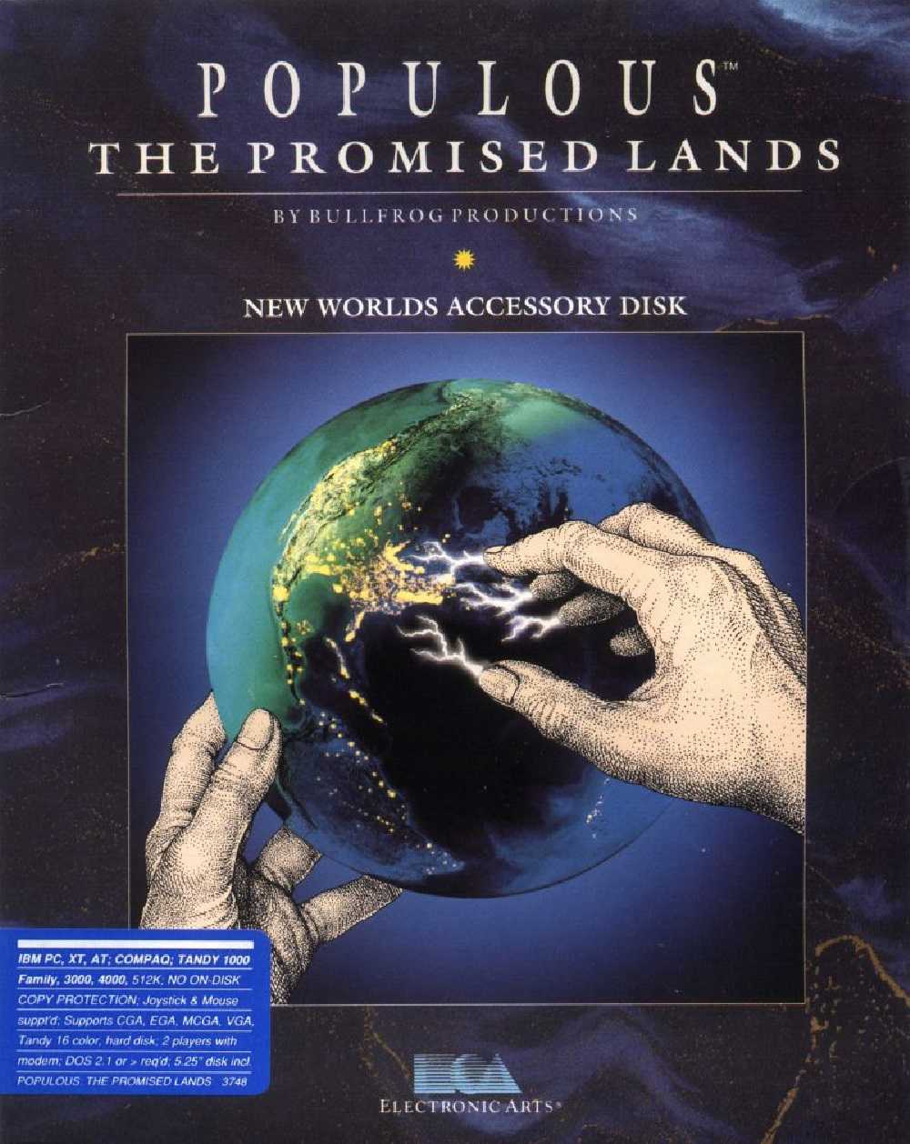 Populous: The Promised Lands cover