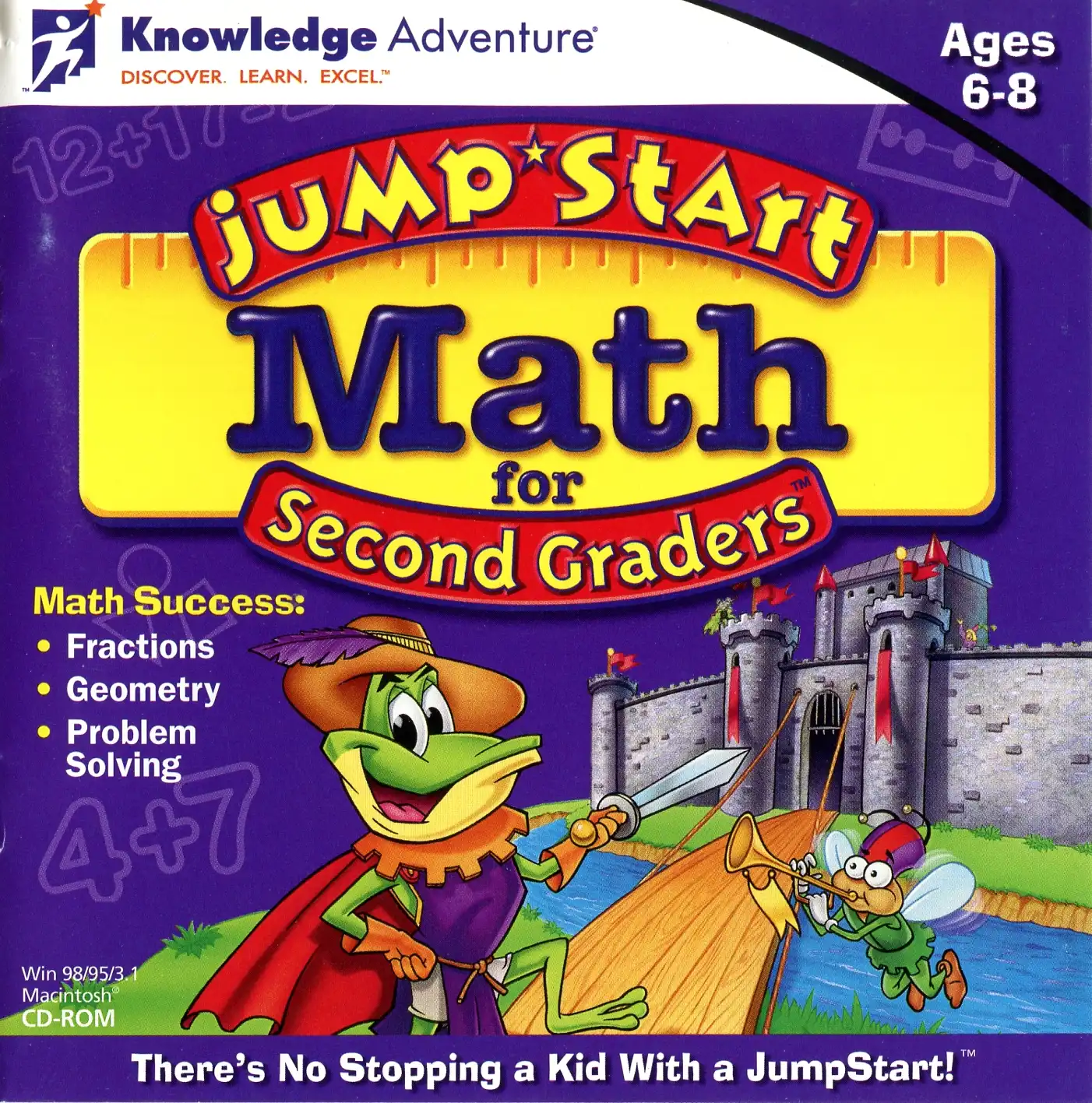 JumpStart Math for Second Graders cover