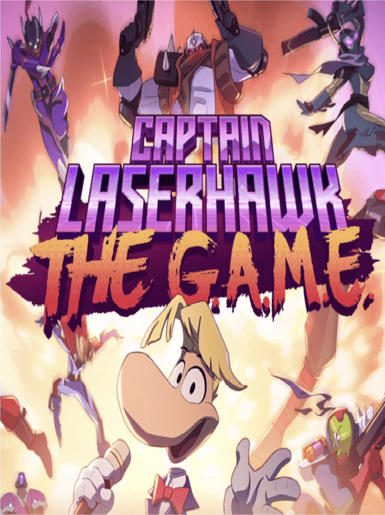Captain Laserhawk: The G.A.M.E. cover