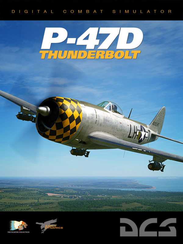 DCS World: P-47D Thunderbolt cover