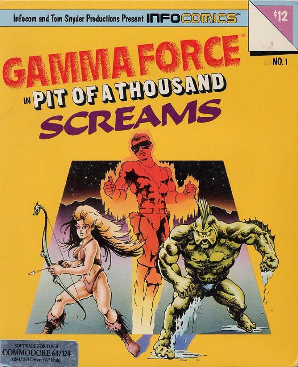 Gamma Force in Pit of a Thousand Screams cover