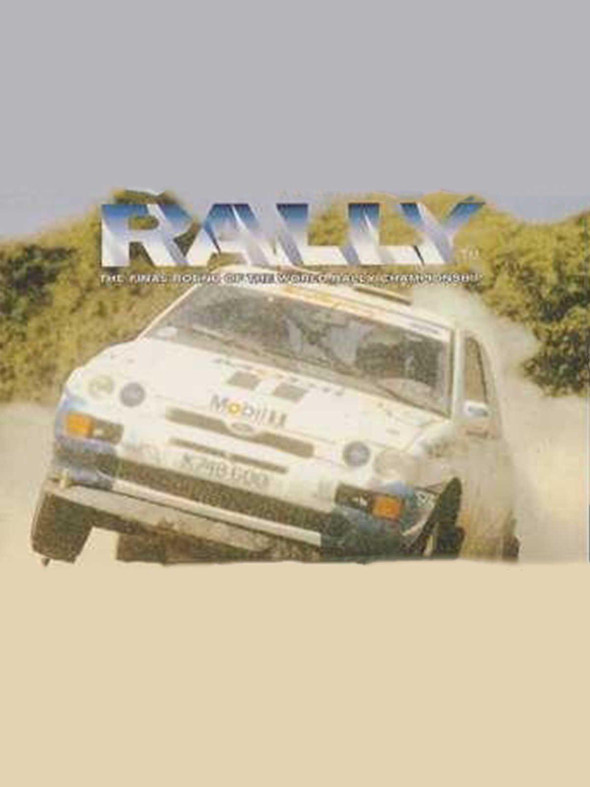 Rally: The Final Round of the World Rally Championship cover