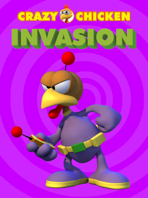 Crazy Chicken: Invasion cover