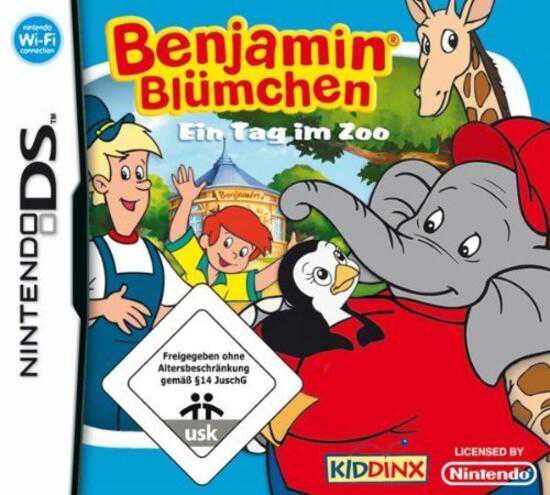 Benjamin Blumchen: Ein Tag im Zoo cover
