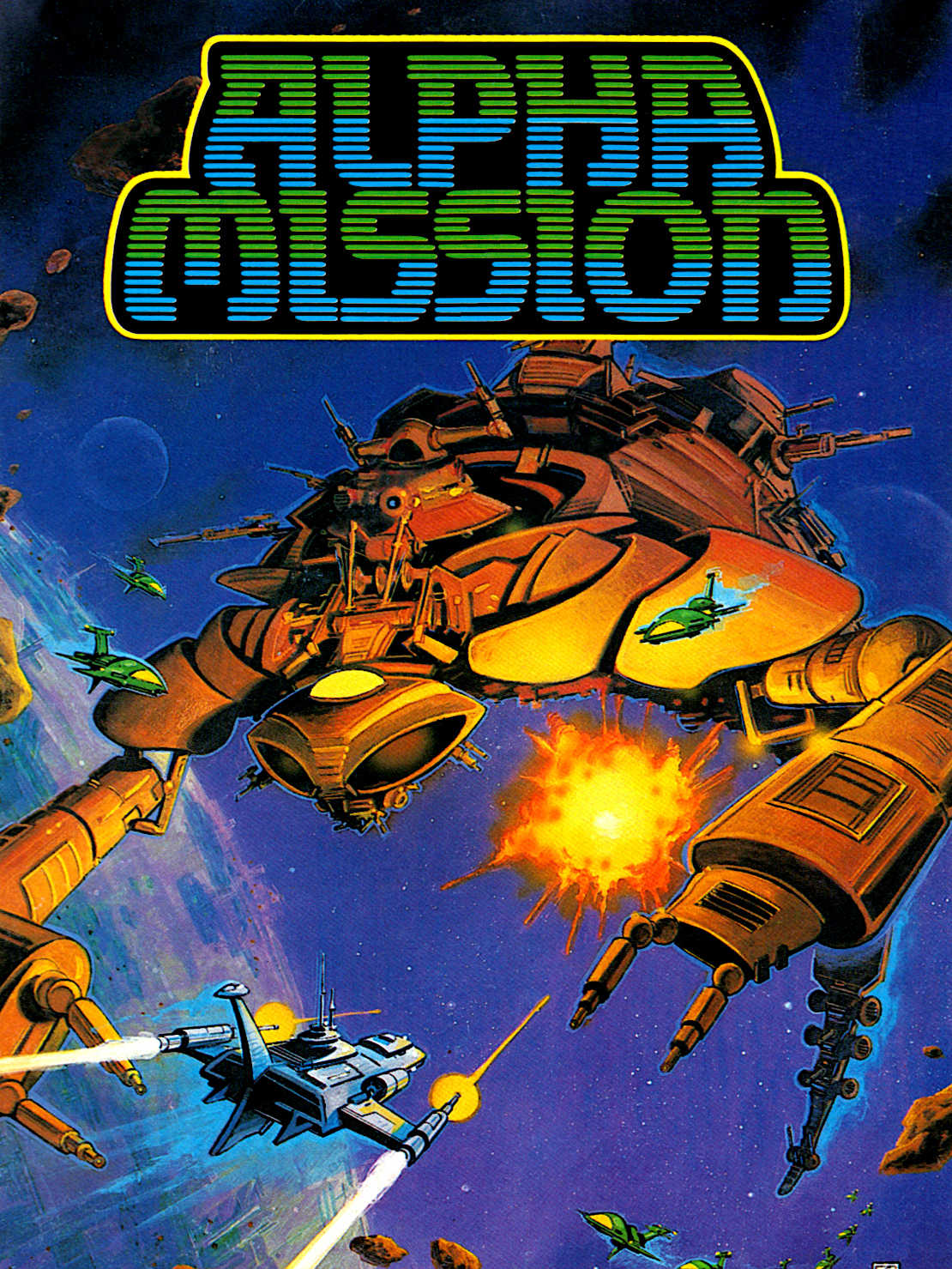 Alpha Mission cover