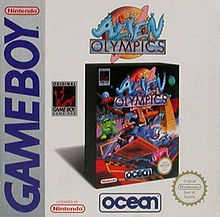 Alien Olympics 2044 AD cover